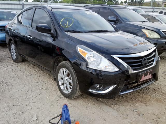 3N1CN7AP3HL866912 - 2017 NISSAN VERSA S BLACK photo 1