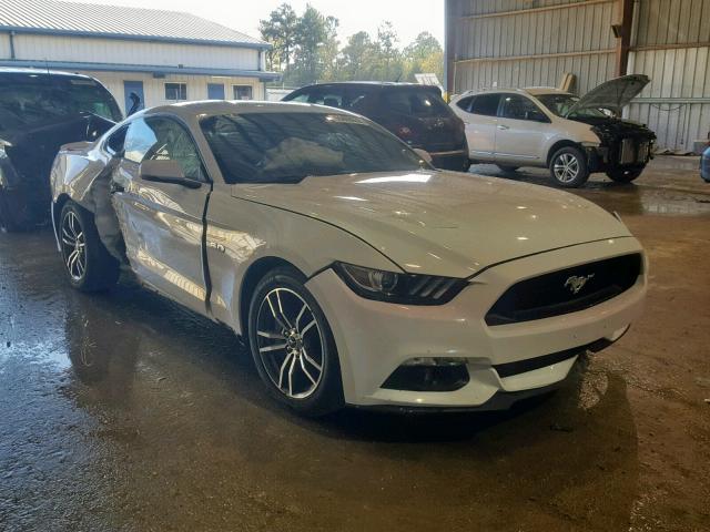1FA6P8CF0G5309314 - 2016 FORD MUSTANG GT WHITE photo 1
