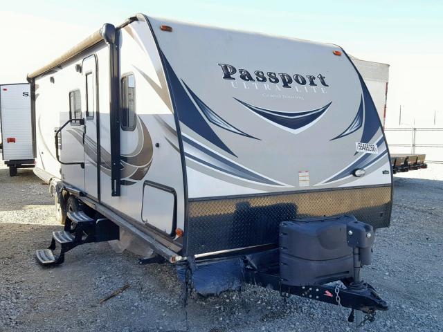 4YDT25122HK415631 - 2017 KEYSTONE PASSPORT 棕色 照片 1