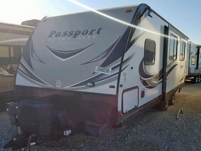 4YDT25122HK415631 - 2017 KEYSTONE PASSPORT 棕色 照片 2