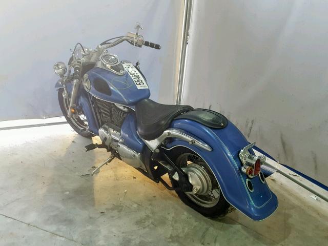 JS1VS54A412101817 - 2001 SUZUKI VL800 BLUE photo 3