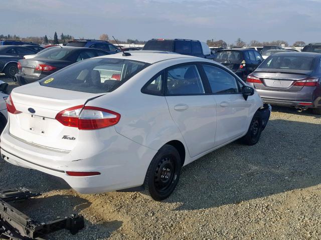 3FADP4AJ5GM202194 - 2016 FORD FIESTA S WHITE photo 4