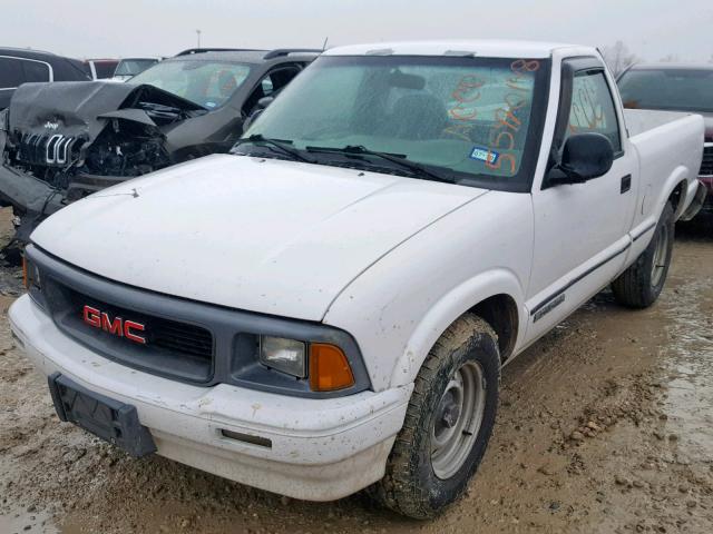 1GTCS14Z2S8538354 - 1995 GMC SONOMA WHITE photo 2