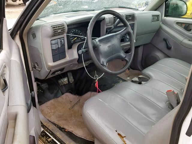 1GTCS14Z2S8538354 - 1995 GMC SONOMA WHITE photo 6