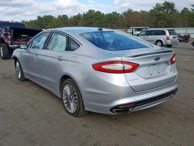 3FA6P0K95GR217108 - 2016 FORD FUSION TIT SILVER photo 3