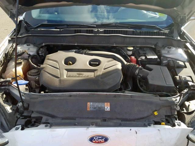 3FA6P0K95GR217108 - 2016 FORD FUSION TIT SILVER photo 7