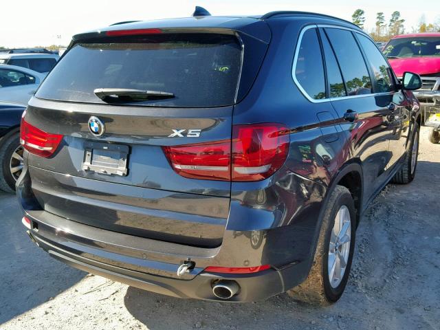 5UXKR2C5XF0H38626 - 2015 BMW X5 SDRIVE3 CHARCOAL photo 4