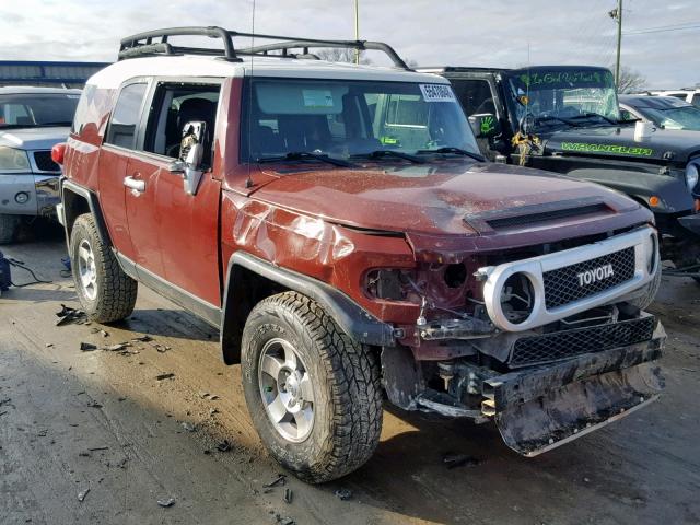 JTEBU11F08K004826 - 2008 TOYOTA FJ CRUISER RED photo 1