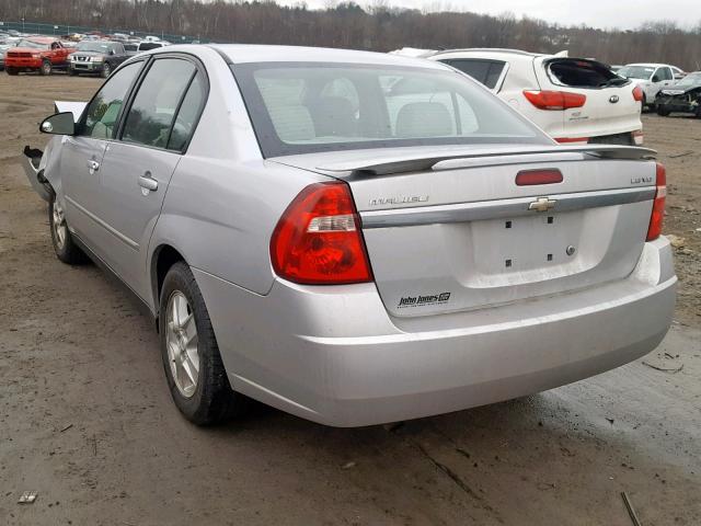 1G1ZT52805F313156 - 2005 CHEVROLET MALIBU LS SILVER photo 3