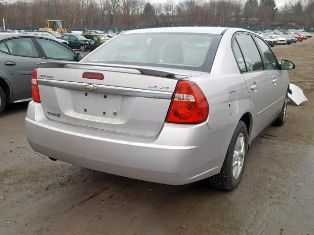 1G1ZT52805F313156 - 2005 CHEVROLET MALIBU LS SILVER photo 4