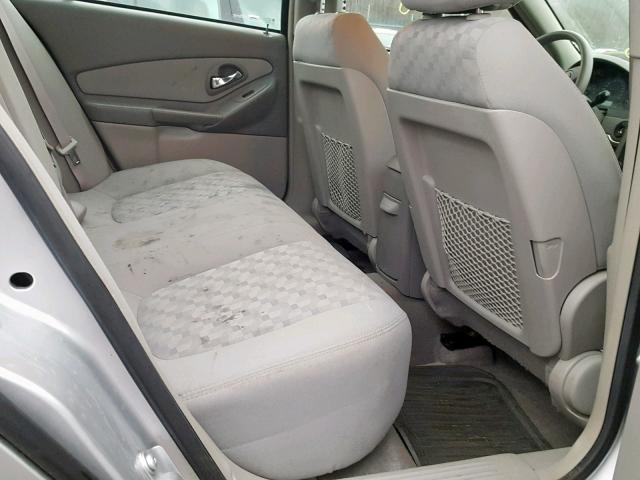 1G1ZT52805F313156 - 2005 CHEVROLET MALIBU LS SILVER photo 6