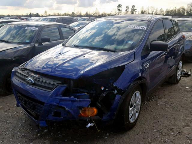 1FMCU0F79FUC35273 - 2015 FORD ESCAPE S BLUE photo 2