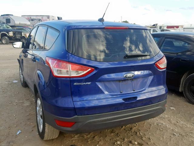 1FMCU0F79FUC35273 - 2015 FORD ESCAPE S BLUE photo 3