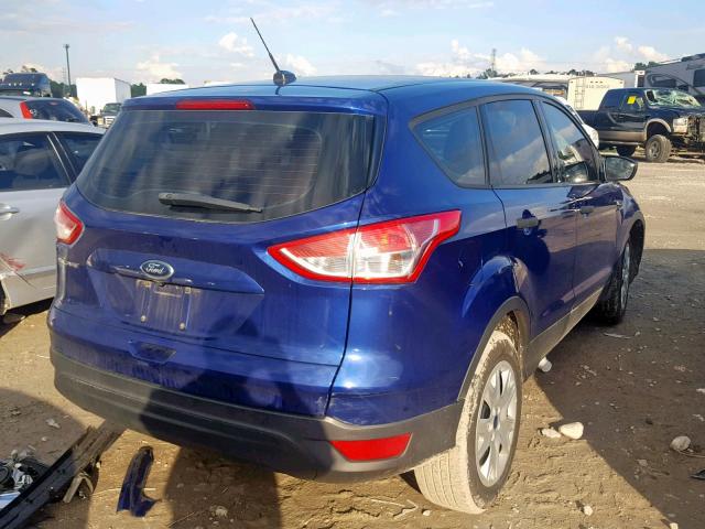 1FMCU0F79FUC35273 - 2015 FORD ESCAPE S BLUE photo 4