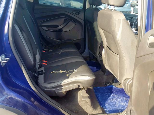 1FMCU0F79FUC35273 - 2015 FORD ESCAPE S BLUE photo 6