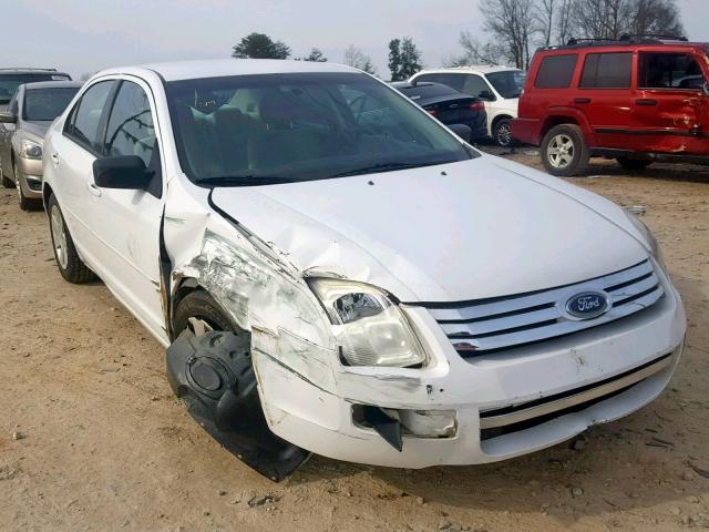 3FAHP06Z37R101571 - 2007 FORD FUSION S WHITE photo 1