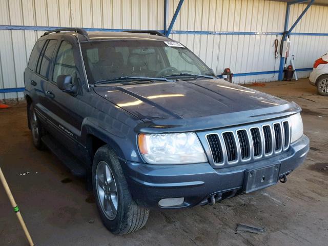 1J8GW58JX3C560823 - 2003 JEEP GRAND CHER BLUE photo 1