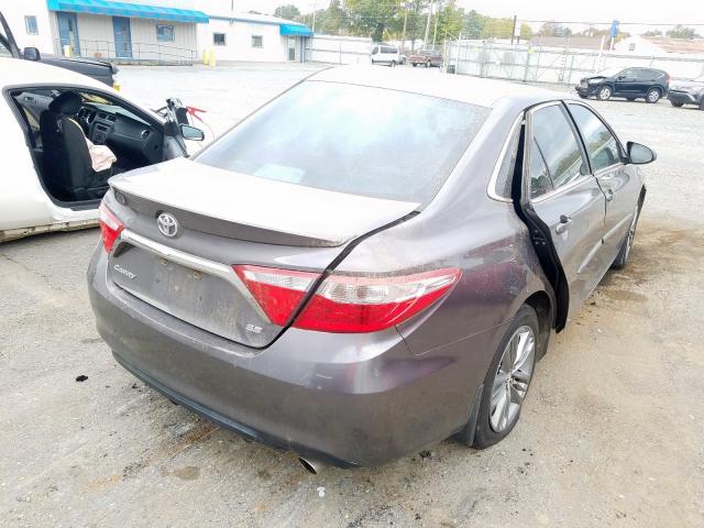 4T1BF1FK9FU496290 - 2015 TOYOTA CAMRY LE GRAY photo 4