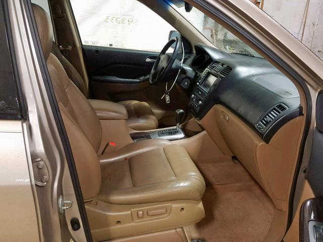 2HNYD18896H503029 - 2006 ACURA MDX TOURIN GOLD photo 5