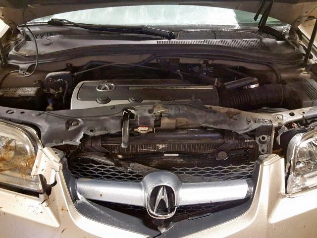 2HNYD18896H503029 - 2006 ACURA MDX TOURIN GOLD photo 7