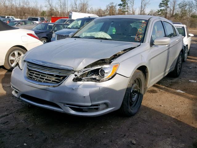 1C3CCBAB3CN169067 - 2012 CHRYSLER 200 LX SILVER photo 2