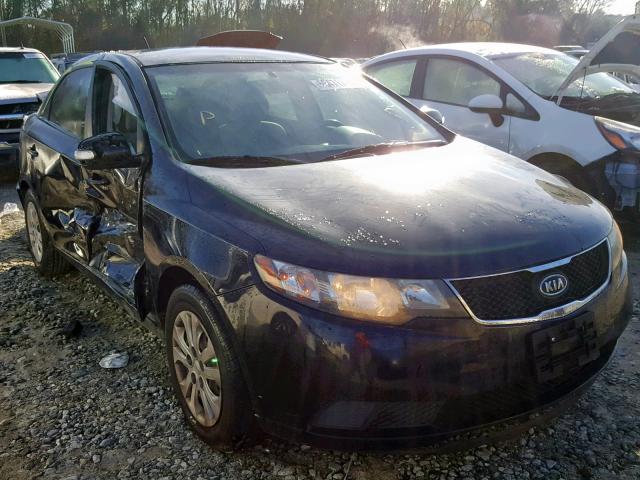 KNAFU4A20A5823809 - 2010 KIA FORTE EX BLACK photo 1