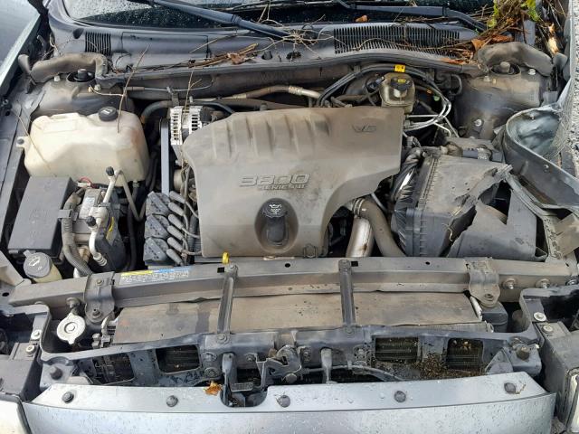 1G4HP54K55U224982 - 2005 BUICK LESABRE CU GRAY photo 7