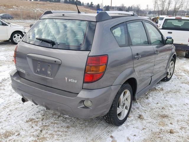 5Y2SL65898Z415035 - 2008 PONTIAC VIBE GRAY photo 4