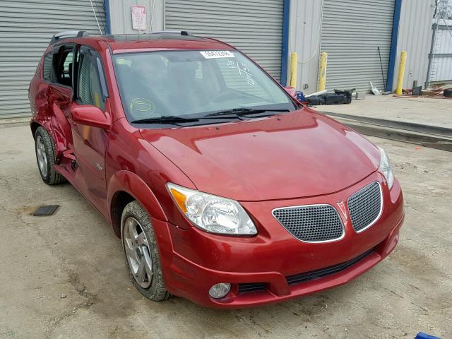 5Y2SL63895Z436014 - 2005 PONTIAC VIBE MAROON photo 1