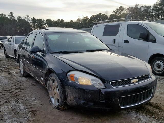 2G1WD58C189157587 - 2008 CHEVROLET IMPALA SUP 黑色 照片 1