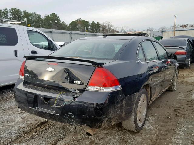 2G1WD58C189157587 - 2008 CHEVROLET IMPALA SUP 黑色 照片 4