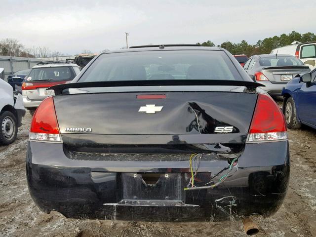 2G1WD58C189157587 - 2008 CHEVROLET IMPALA SUP 黑色 照片 9