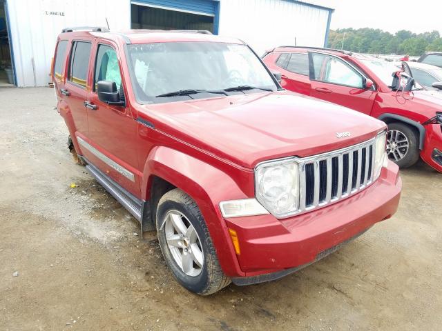 1J8GP58K28W103810 - 2008 JEEP LIBERTY LI RED photo 1