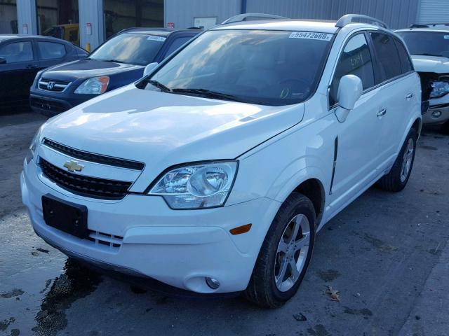 3GNFL4E53CS598988 - 2012 CHEVROLET CAPTIVA SP WHITE photo 2