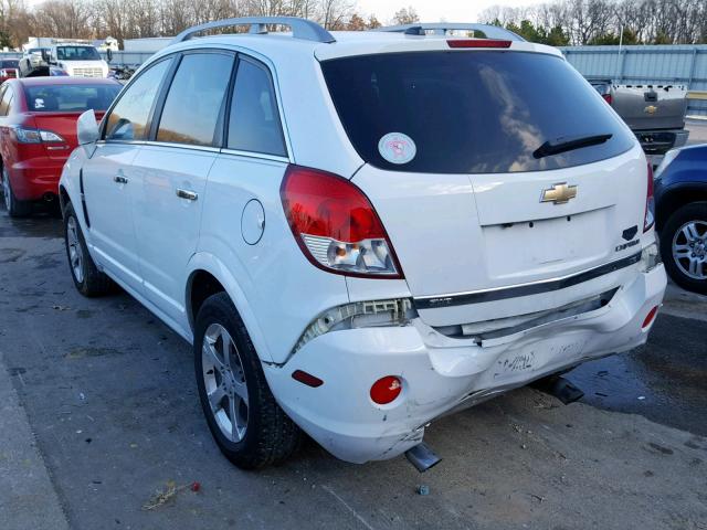 3GNFL4E53CS598988 - 2012 CHEVROLET CAPTIVA SP WHITE photo 3