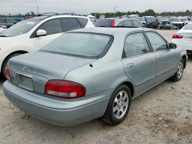 1YVGF22C0X5893763 - 1999 MAZDA 626 ES GRAY photo 4