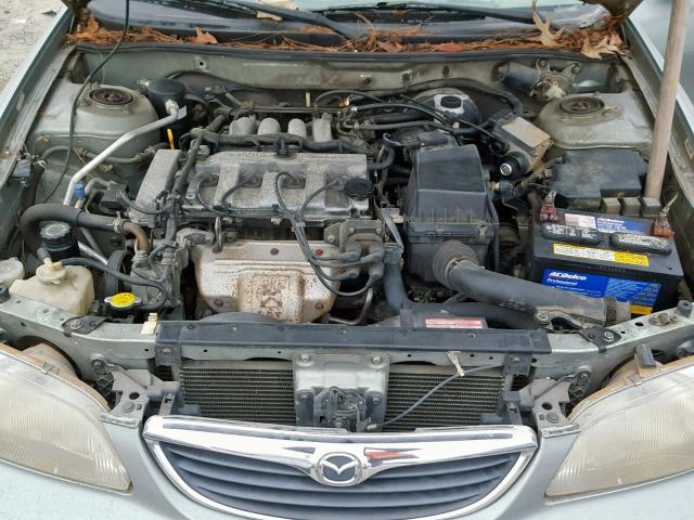 1YVGF22C0X5893763 - 1999 MAZDA 626 ES GRAY photo 7