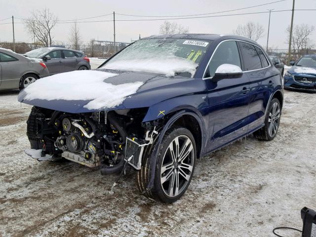 WA1A4AFY2J2131247 - 2018 AUDI SQ5 PREMIU BLUE photo 2