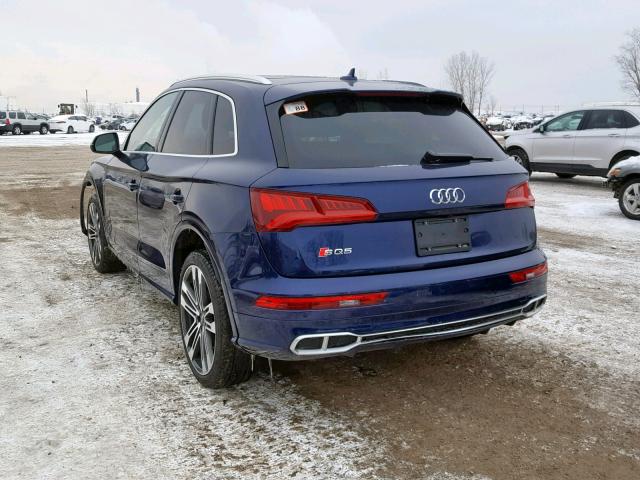 WA1A4AFY2J2131247 - 2018 AUDI SQ5 PREMIU BLUE photo 3