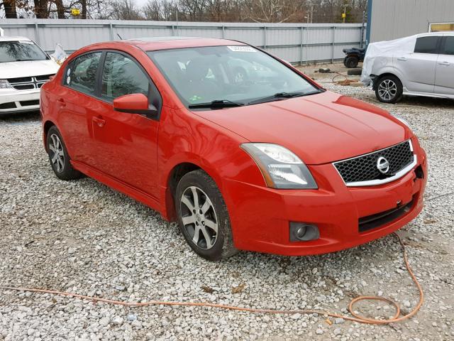 3N1AB6AP9CL688510 - 2012 NISSAN SENTRA 2.0 RED photo 1