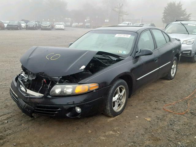 1G2HX54K6Y4285674 - 2000 PONTIAC BONNEVILLE BLACK photo 2