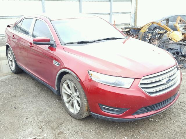 1FAHP2E86DG228788 - 2013 FORD TAURUS SEL RED photo 1