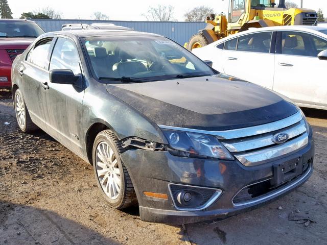 3FADP0L34AR355781 - 2010 FORD FUSION HYB BLACK photo 1