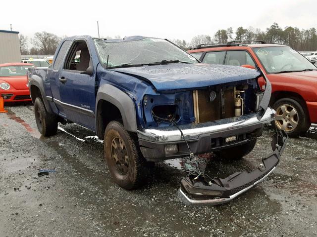 1GCDT196258247678 - 2005 CHEVROLET COLORADO BLUE photo 1