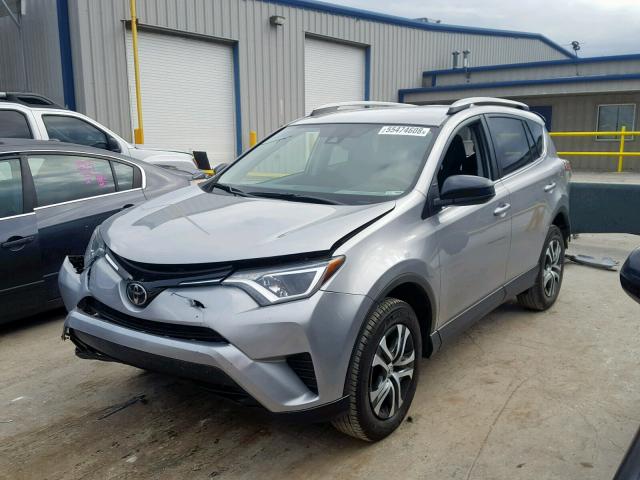 2T3ZFREV5JW428058 - 2018 TOYOTA RAV4 LE SILVER photo 2