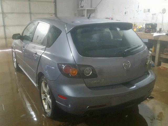 JM1BK343441204115 - 2004 MAZDA 3 HATCHBAC GRAY photo 3