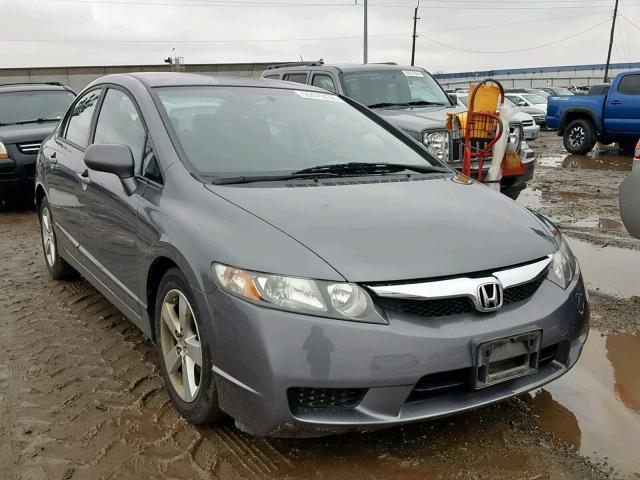 19XFA1F63BE036994 - 2011 HONDA CIVIC LX-S GRAY photo 1