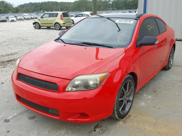 JTKDE177250058705 - 2005 TOYOTA SCION TC 红色 照片 2