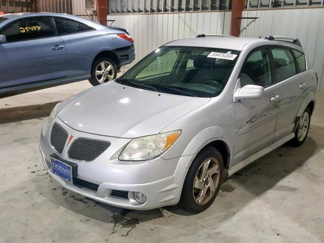 5Y2SL63845Z419167 - 2005 PONTIAC VIBE GRAY photo 2