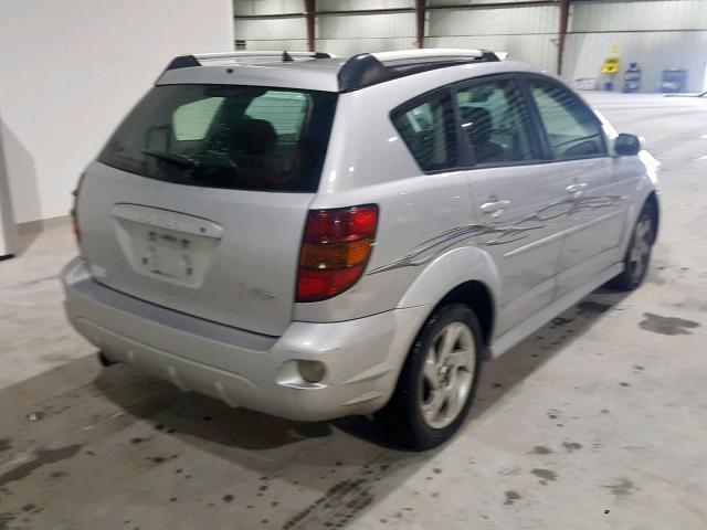 5Y2SL63845Z419167 - 2005 PONTIAC VIBE GRAY photo 4